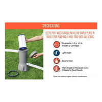 X2 Filtro Bomba Piscina Repuesto Cartucho Iii A/c Bestway