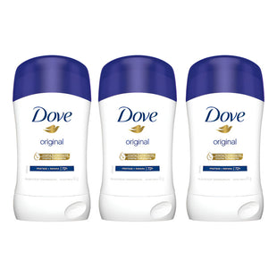 X3 Desodorante Dove Original Barra 45g Antitranspirante 72h Original