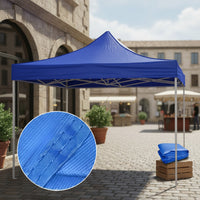 Lona Repuesto Toldo 3x3 Carpa Techo Impermeab Proteccion Uv Azul