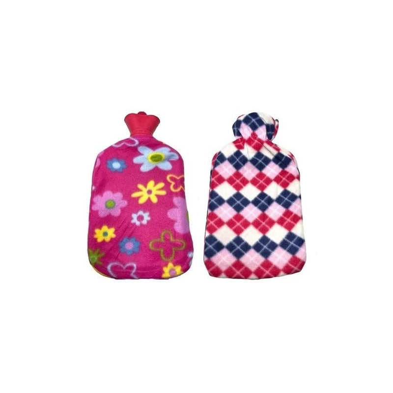 2 Guatero De Mano Con Funda De Polar 2 L Almohadilla Termica