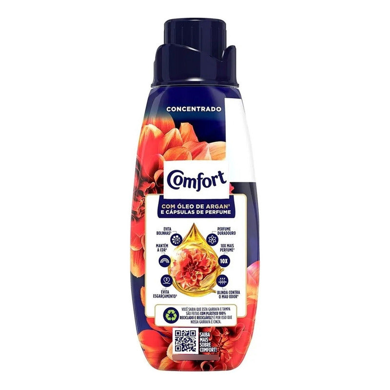 X3 Suavizante Comfort Cuidado Intensivo Energía Floral 500ml