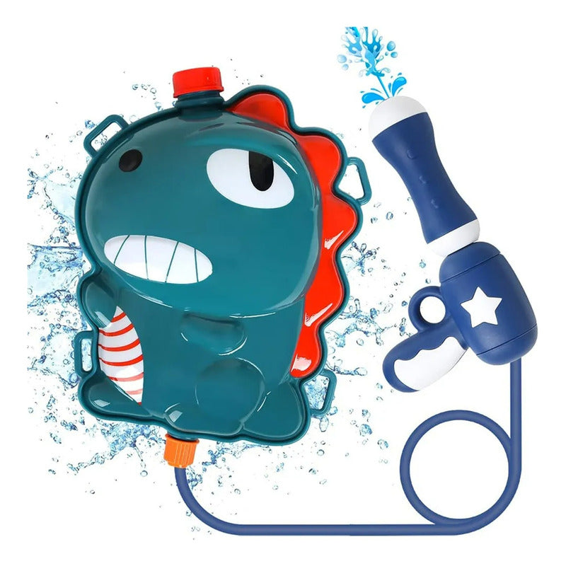 X3 Pistola De Agua Con Mochila Lanza Agua Juguete Verano.