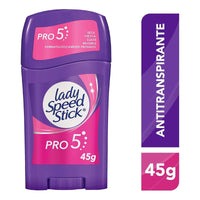 Desodorante Barra Lady Speed Stick Antitranspirant Pro 5 45g