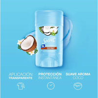 X2 Desodorante Gel Secret Coconut Antitranspirante 45g Coco