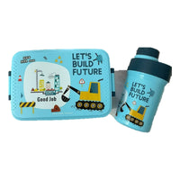 Tupper Contenedor Lonchera Escolar + Botella De Agua Jugo
