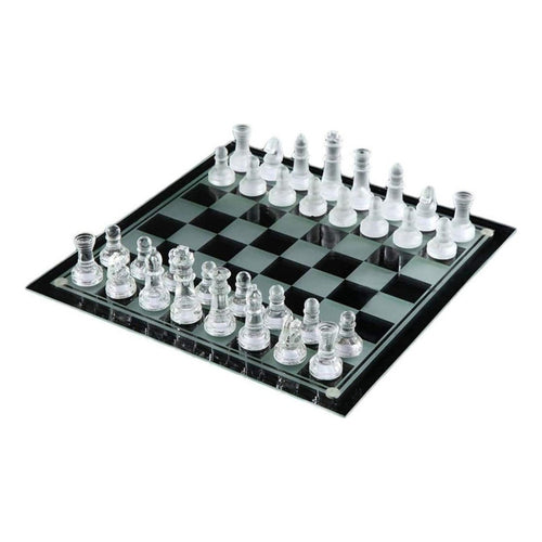 Tablero Ajedrez De Cristal Juego De Ajedrez De Lujo Tablero Cristal