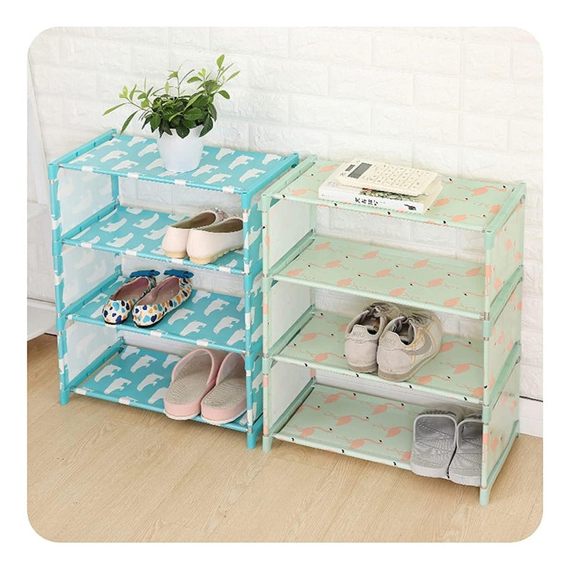 Zapatero Armable 4 Niveles Organizador De Zapato Resistente