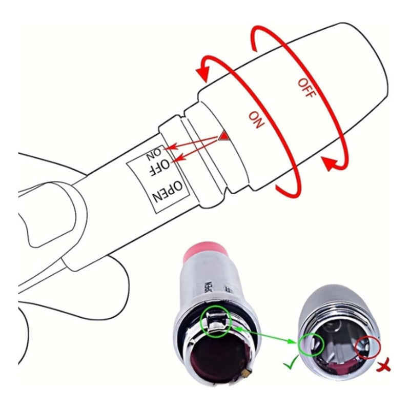 Vibrador Discreto De Lápiz Labial Estimulación De Clítoris