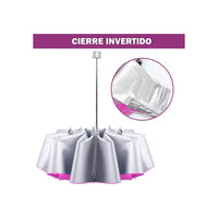 Paraguas Retráctil Plegable De Bolsillo Marin Color Negro Sombrilla Compacta Antilluvia Uv Paragua Portátil Unisex Paraguas Liviano Para Viaje Mochila Cartera Paragua Impermeable Resistente Negro