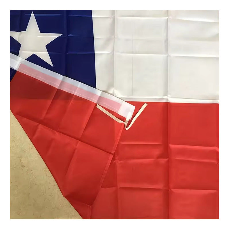 Pack4 Banderas De Chile Bandera Chile Chilena 120 X 180 Tela Bandera Chile