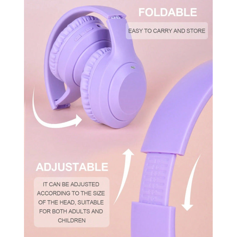 Audifonos Gamer Bluetooth Inalambrico Con Micrófono