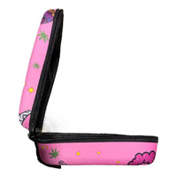 Estuche Fumeta Anti-olor Grande Diseños Weed Bolso Portatil