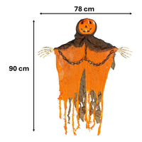 Fantasma Calabaza Colgante Halloween Adorno Decorativo Hallo Naranja Calabaza