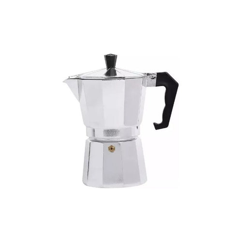 Cafetera Italiana 6 Tazas Coffe Cafetera Manual Italiana Gris