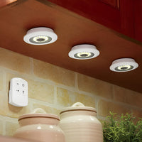 Focos Led Recargable Luz Iman Genérica Usb 40w De Hogar Portatil 3pcs Color Blanco