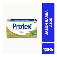 Jabón Barra Protex Antibacterial Aloe Vera 125gr Protección