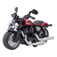 Motocicleta Juguete Coleccionable Luz Sonido Escala 1/12