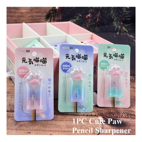 Sacapuntas Twingo Cat Paw Sea Colores Sacapuntas Kawaii Al Azar