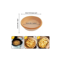 100 Forros Desechables Antiadherente Freidora Aire Air Fryer
