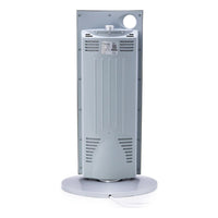 Estufa Eléctrica Fibra De Carbono Silver Kendal 1000w Gris