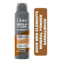 Desodorante Aerosol Dove Men Mineral Powder + Sandalwood 48h