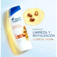 X2 Shampoo Head & Shoulders 375ml Limpieza Aceite De Argán