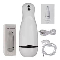 Masturbador Vibrador Eléctrico Masculino Recargable Sonido