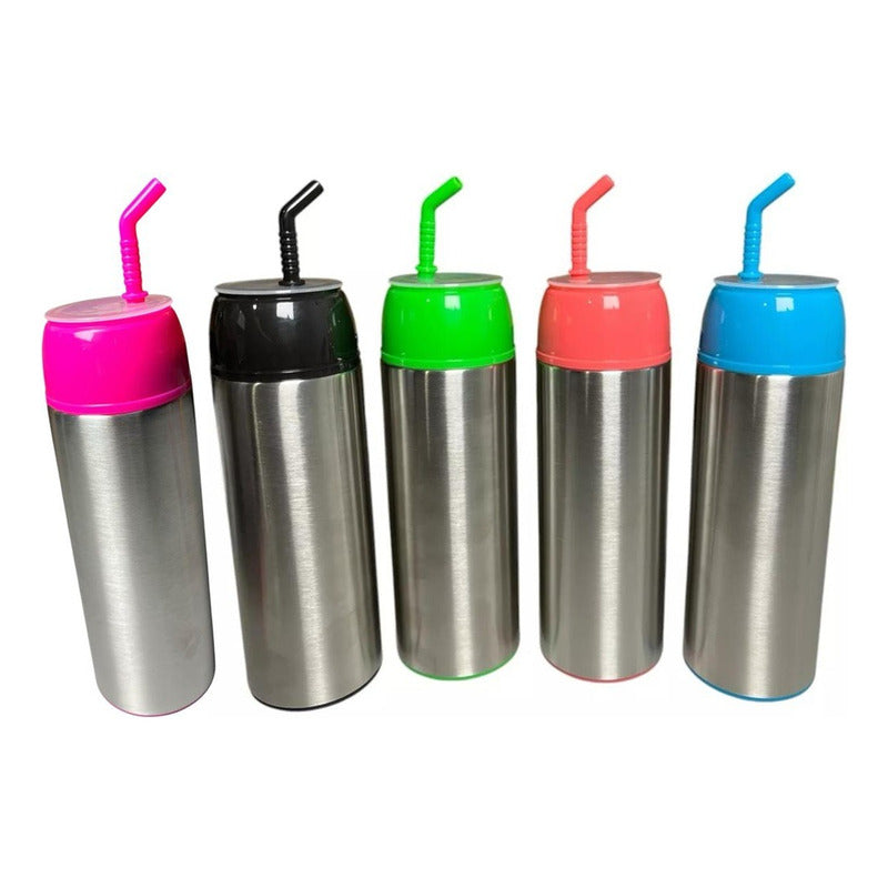 Termo Mate Frio Caliente Autocebante Automático 380ml
