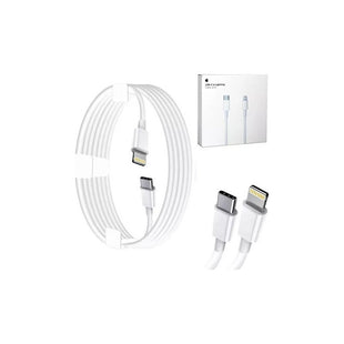Cable Cargador iPhone iPad Usb Tipo C A Lightning 2metros