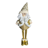 Pack 2 Monos Patas Largas Adorno Navidad Decoración Pascuero