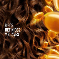 X2 Shampoo Pantene 400ml Rizos Definidos Omega 9 Oleo Coco