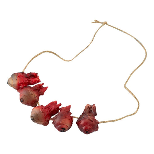Collar De Ojos Sangrientos Halloween Para Fiesta Disfraz Ter Sangriento