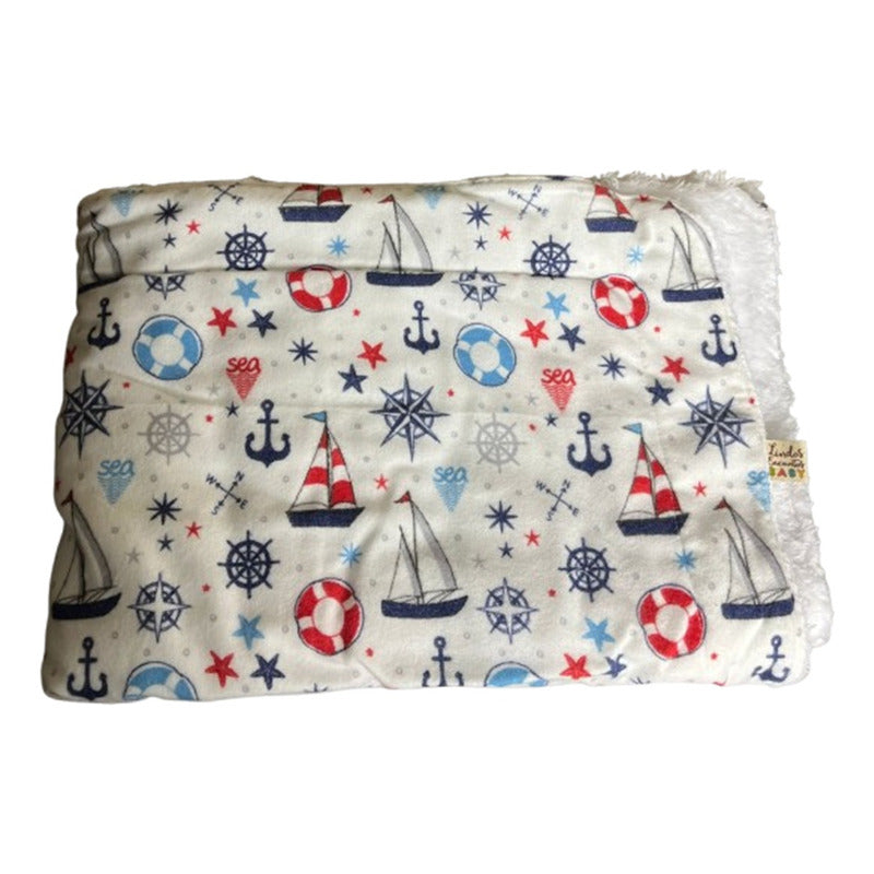 Manta Bebe Infantil + Almohada Cobija Suave Bebe Diseños