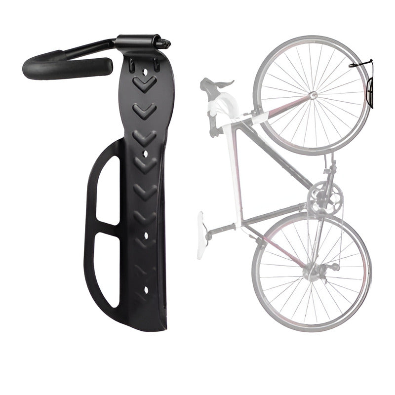 Kit De Soporte De Pared Para Bicicleta Con Gancho De Bicicleta De Color Negro