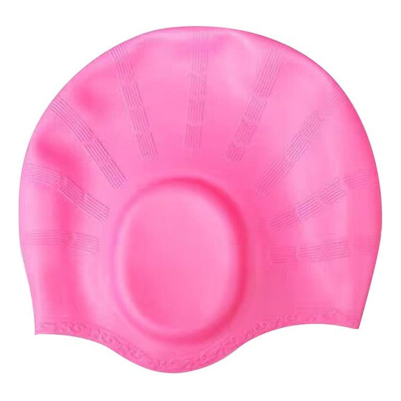 Gorro De Natación Silicona Resistente Protección Oídos