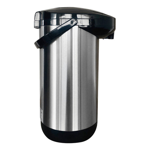 Termo Hervidor Electrico Recco 2.8l Apagado Automatico Termo Plateado