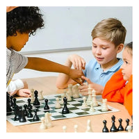 Tablero Ajedrez Calidad Profesional Enrollable Grande Ajedre