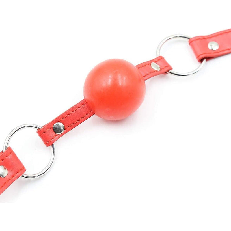 X2 Mordaza Boca Abierta Bola Mordida De Silicona Bondage