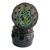Moledor Hierba Grinder Acrilico 3 Pisos Diseños Colores