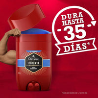 Desodorante Barra Old Spice Fresh Frescura Menta 50g
