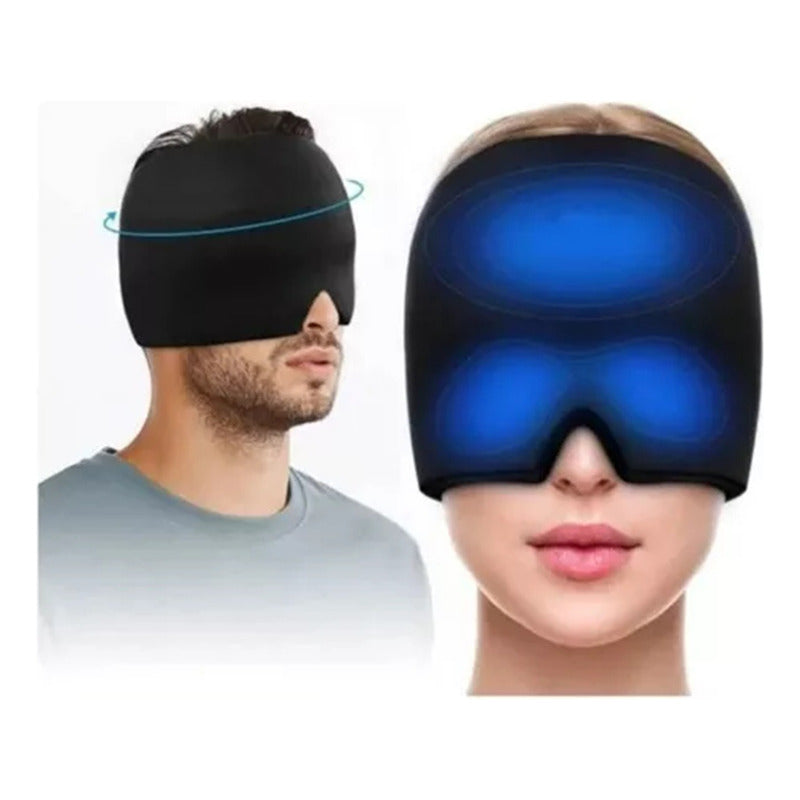 Pack 2 Gorros Gel Alivio De Migraña Terapia Frío Calor Dolor