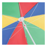 X2 Sombrilla Paragua Playa Verano Paragua Ajustable Plegable Colorido Impermeable