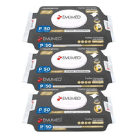 Pack X3 Toallas Húmedas Adulto Premium Emumed 50unid