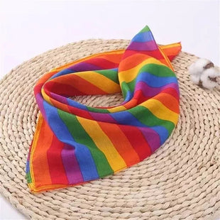 Pañoletas Lgtb Bandanas Arcoiris Orgullo Lgtb Pride 53x53cm Arcoíris Pride Unica