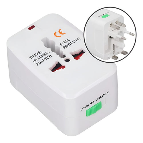 Adaptador Corriente Convertidor Multifuncional Mundial Viaje