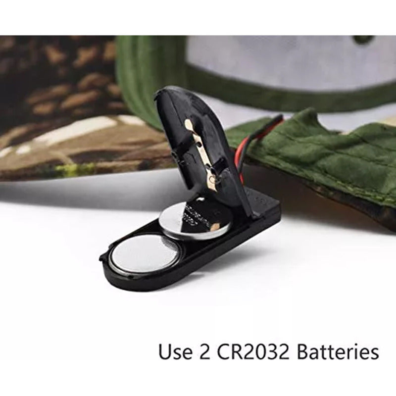 Jockey Tactica C/ Luz Led Camuflaje Gorro Caza Pesca Klimber