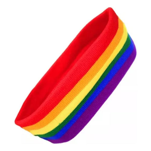 Diadema Cintillo Arcoiris Lgbt Pride Bandera Orgullo Gay Arcoíris