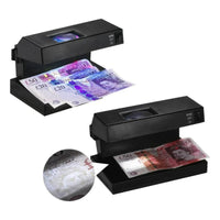 Pack2 Detector De Billetes Falsos Con Luz Uv+ Linterna+ Lupa