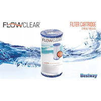 X2 Filtro Bomba Piscina Repuesto Cartucho Iii A/c Bestway