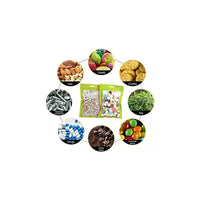 50 Bolsas De Mylar Contenedor Weed Cierre Cremallera No Olor